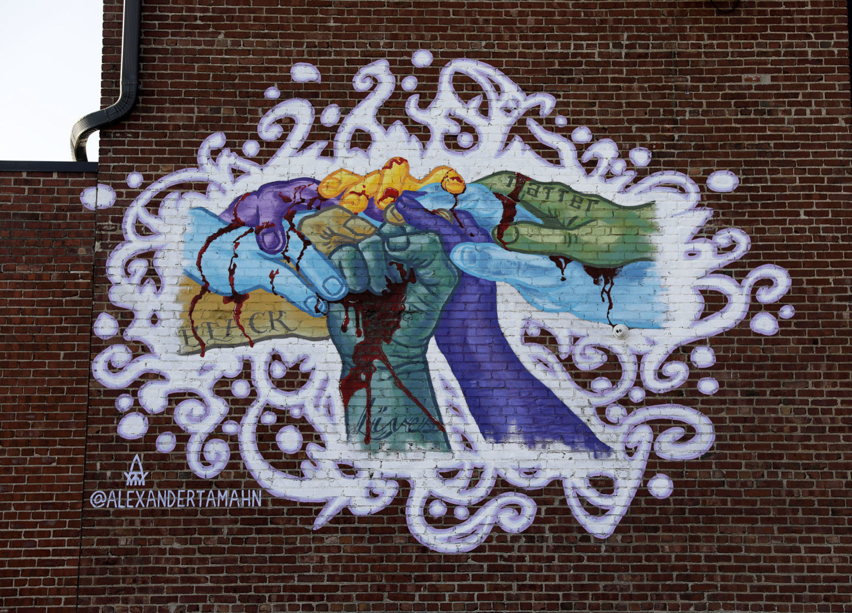 Living Arts of Tulsa mural